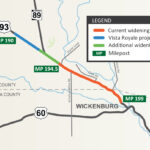 ADOT gets $26M federal grant to widen US 93 highway northwest of Valley